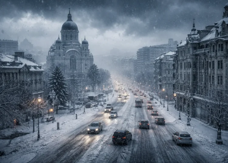 Gerul pune stăpânire pe România: temperaturi negative ziua, nopți de -18°C și ninsori care pot paraliza țara
