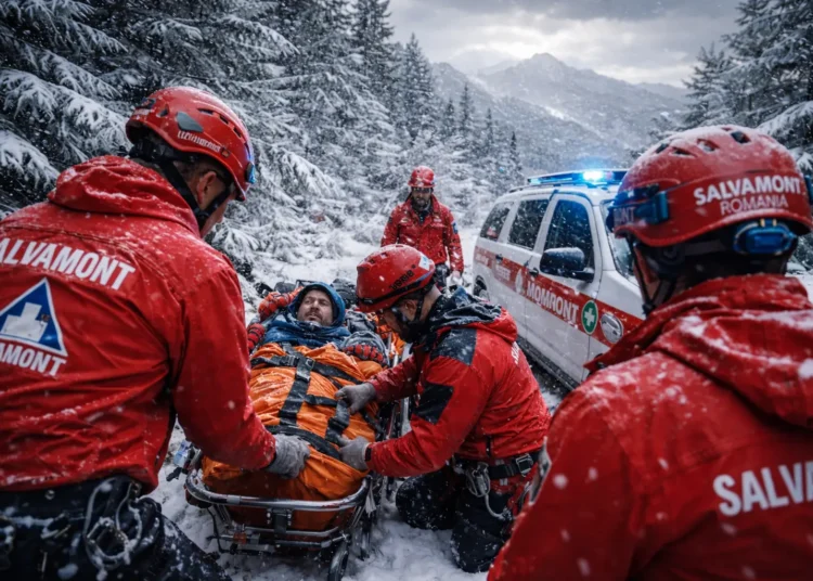 Alarmă pe munte: peste 50 de persoane salvate într-o singură zi, Brașovul în fruntea intervențiilor
